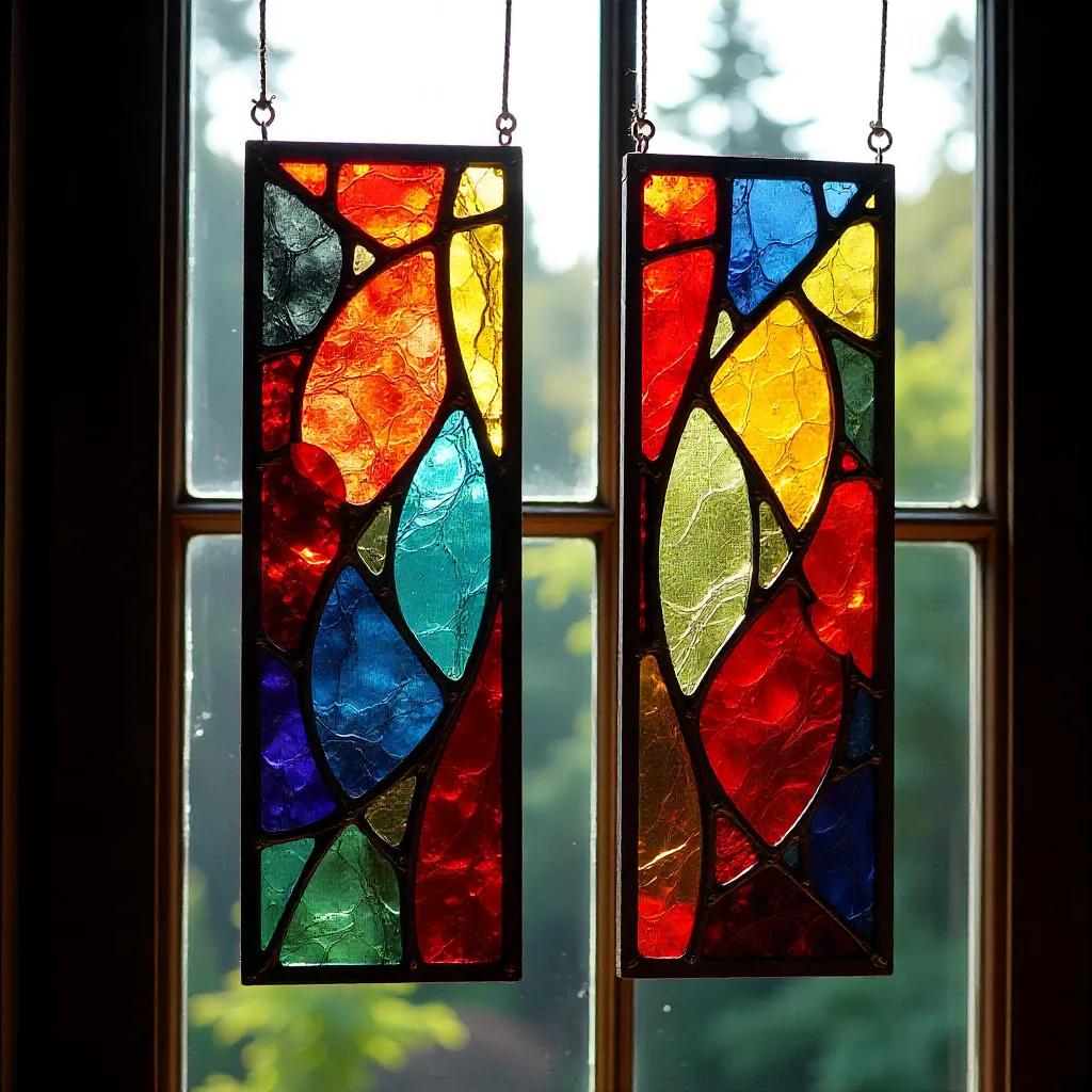 Precision-cut glass panels